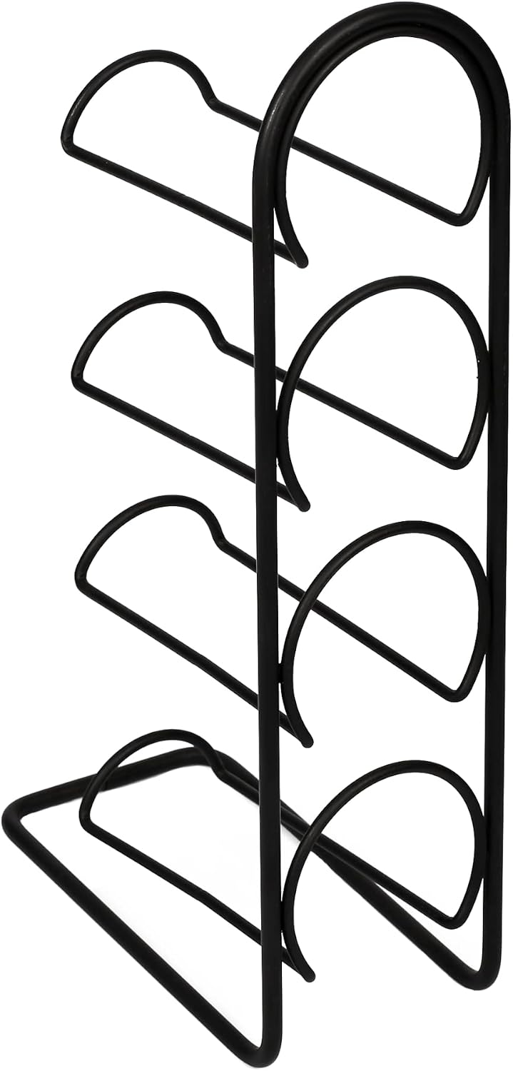 [en.casa] Weinregal Anchamps Flaschenregal 43,5 x 11,5 x 21 cm Weinschrank für 4 Flaschen Aufbewahru