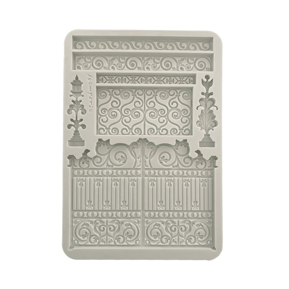 Stamperia - Silicon Mould A5 for Scrapbooking, Bullet Journals and More, Non-Stick Surface, Suitable