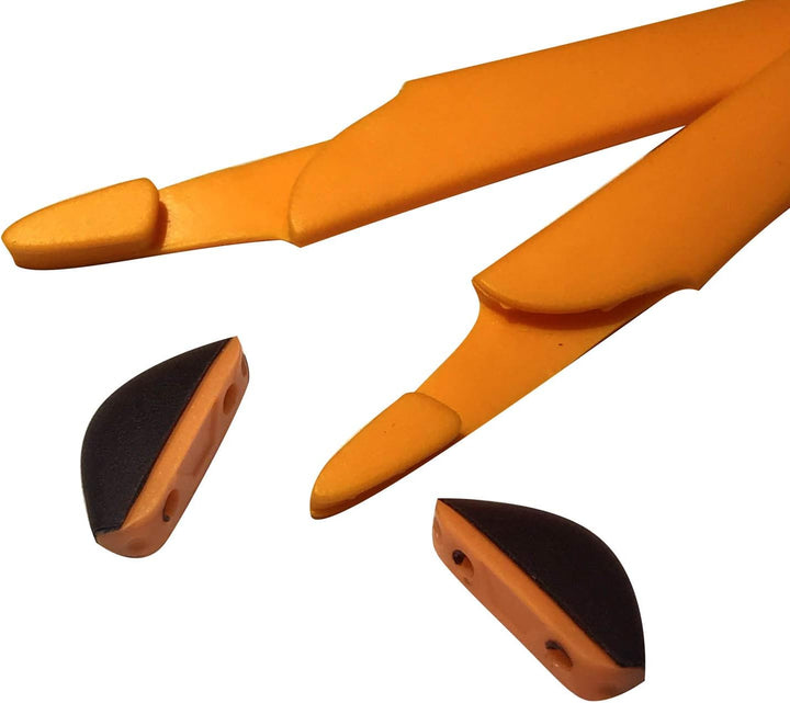 HKUCO Plus Red/Blue/Black/Orange Replacement Silicone Leg Set For Oakley Crosslink Sunglasses Earsoc