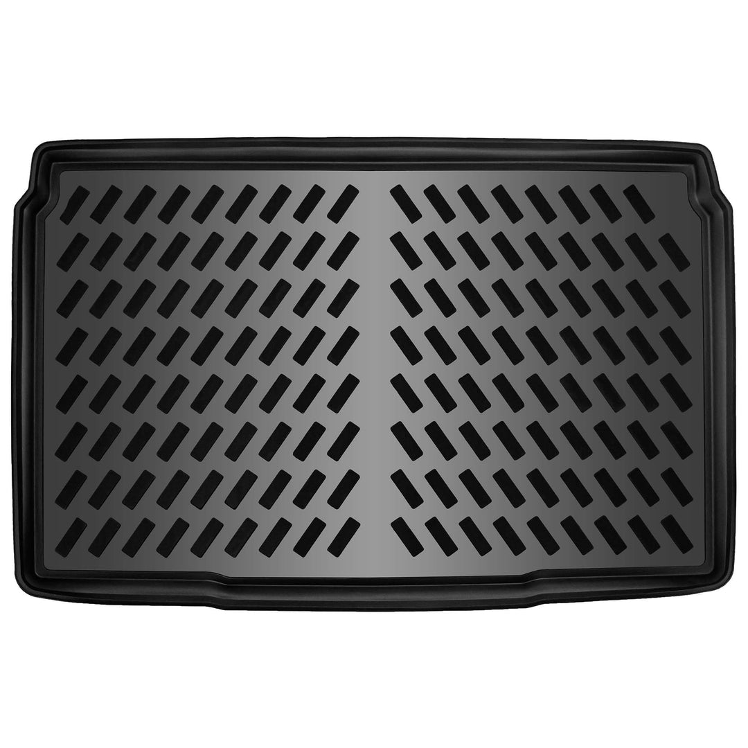 ELMASLINE Kofferraumwanne für OPEL Corsa-E (Elektro) 2019-2025 | Extra hoher 5cm Rand | 3D Gummi Kof