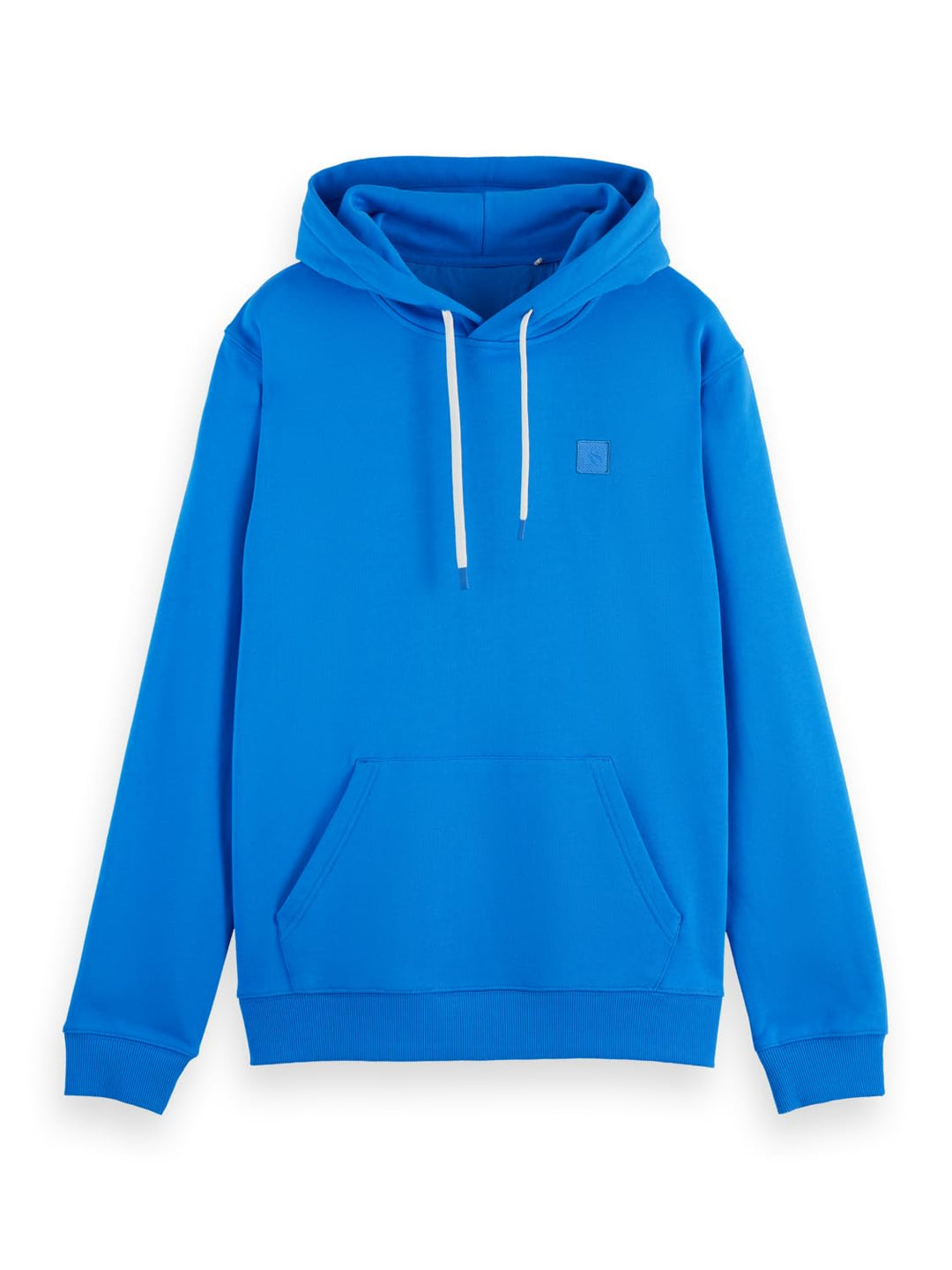 Scotch &amp; Soda Herren Essential Badge Logo Hooded Sweatshirt Hooded Sweatshirt M League Blue, M Leagu