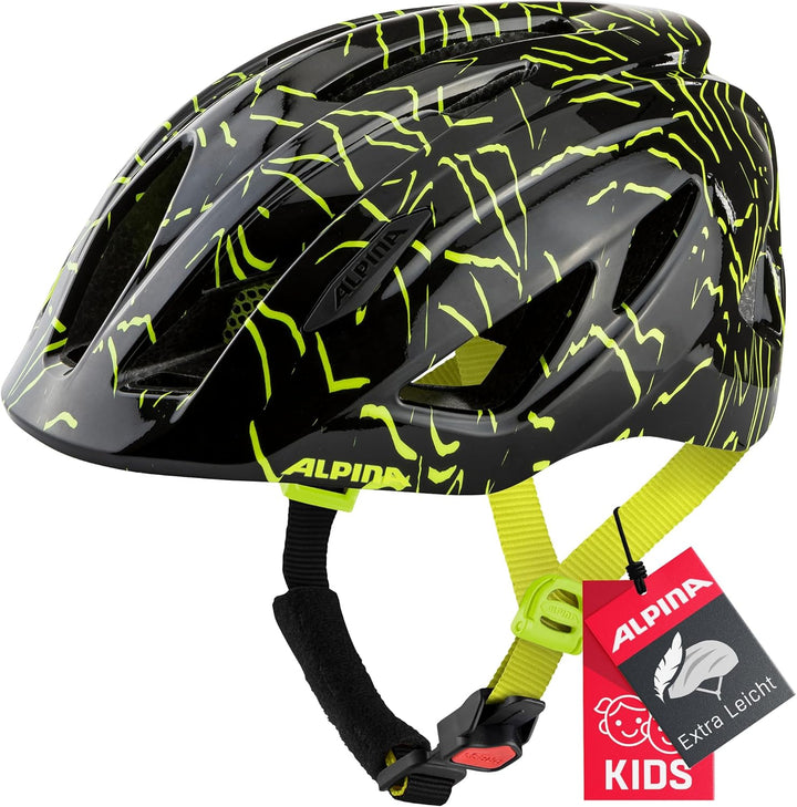 ALPINA PICO - Leichter, Optimal Klimatisierter & Bruchfester Fahrradhelm Mit Fliegennetz Für Kinder