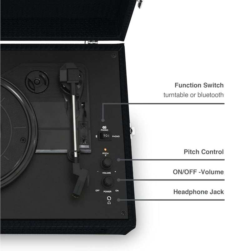 Crosley Voyager - Schwarz, One Size