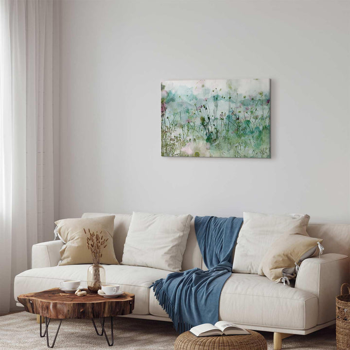 murando - Bilder Wiese 120x80 cm Leinwandbild 1 tlg Kunstdruck modern Wandbilder XXL Wanddekoration