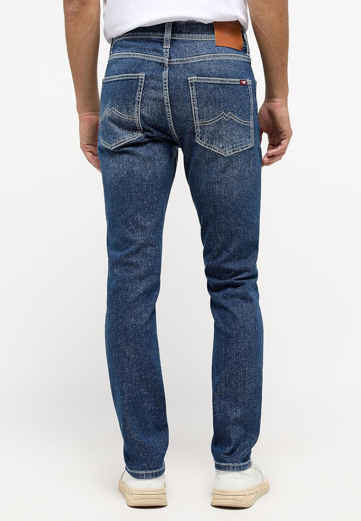MUSTANG Herren Jeans Hose Style Orlando Slim 28W / 30L Blau, 28W / 30L Blau