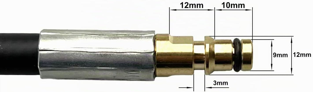 Quick-Click - Quick Connect Adapter passend für Hochdruckschläuche mit M22 x 1,5 IG - Für Kärcher, K