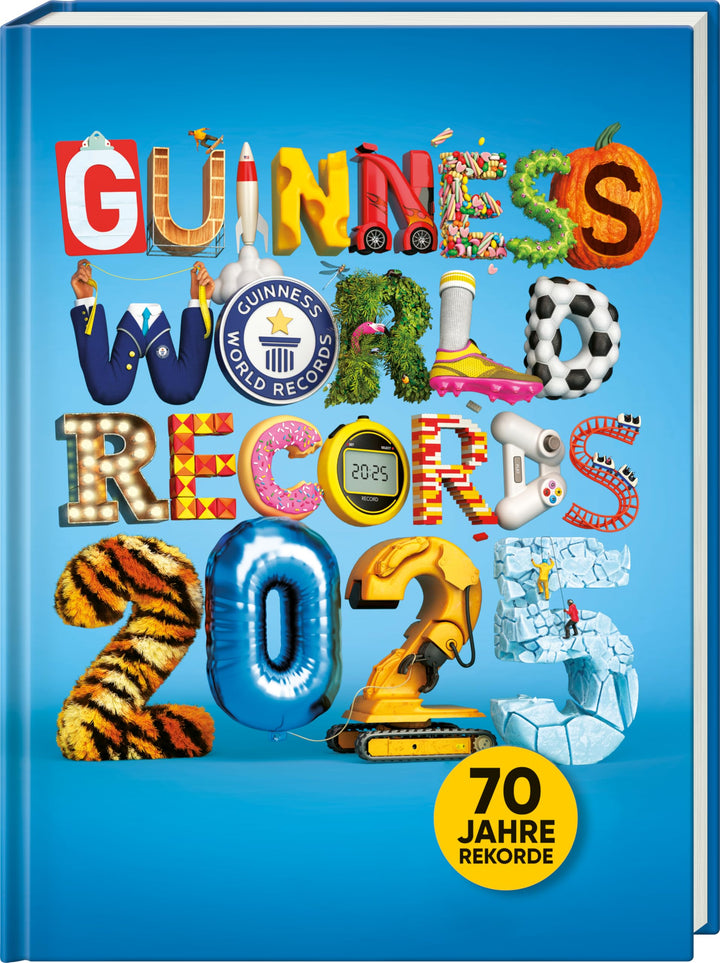GUINNESS WORLD RECORDS 2025: Das beliebte Rekorde-Buch für Kinder und Erwachsene, Kinderbuch ab 8 Ja