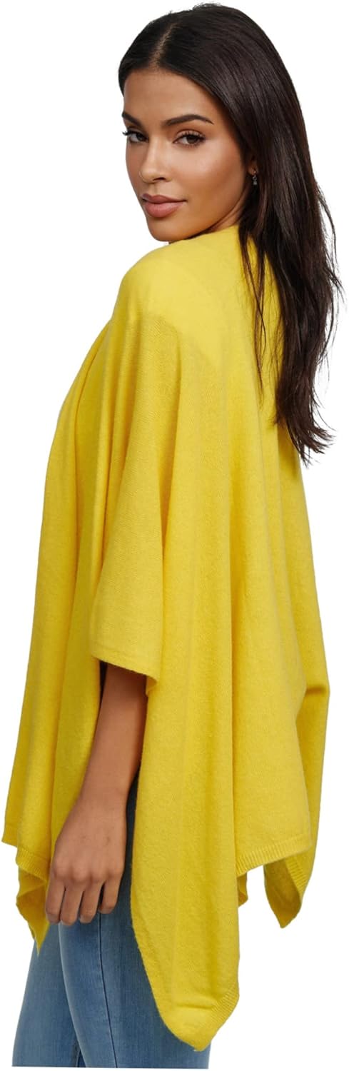 Damen Poncho,Schal Pullover, Lange Strickjacke, Strickpullover, Mantel,XXL Umhängetuch,Tunika für So