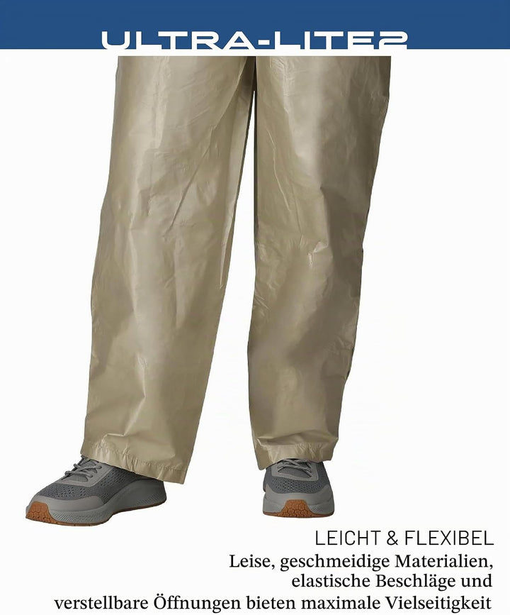 frogg toggs Herren Ultra-lite2 Wasserdichter, Atmungsaktiver Schutz-Regenanzug Regenbekleidung L kha