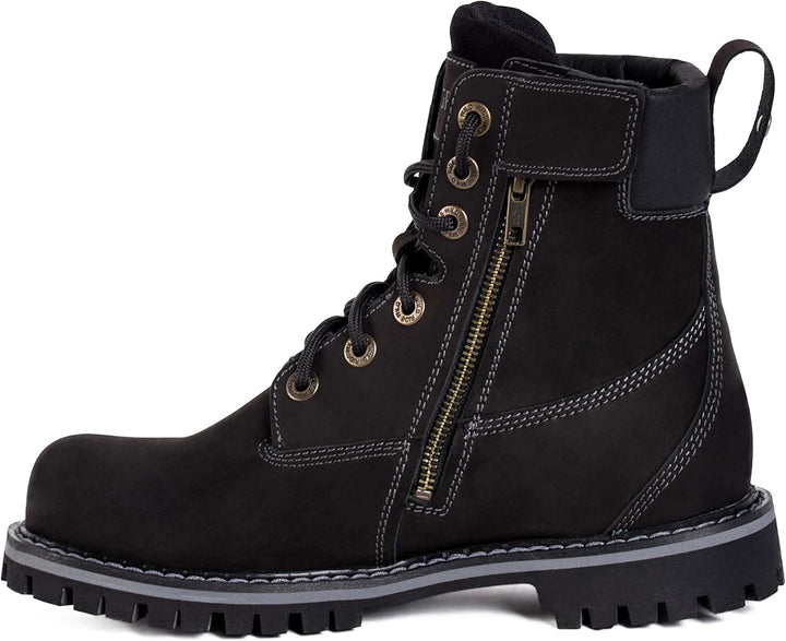 BROGER Alaska II Motorradstiefel Unisex | Rindsleder | SAS-TEC Knöchelprotektoren | Verstärkte Ferse