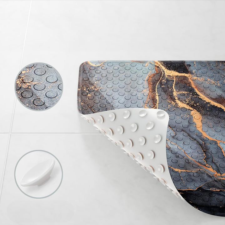 Sanilo Badematte 53 x 53 cm, rutschfeste Duschmatte für Dusche und Badewanne, Antirutschmatte maschi