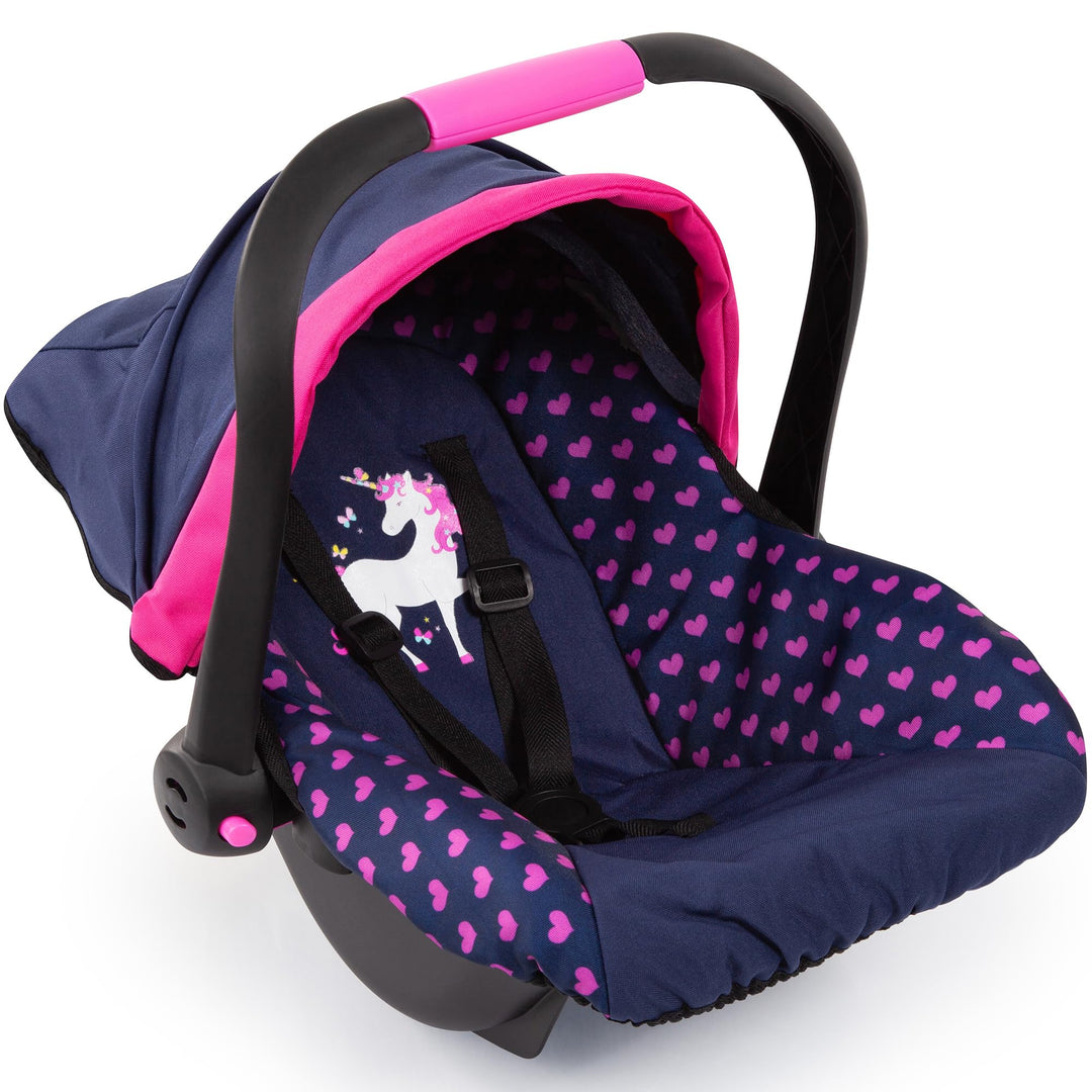 Bayer Design - 67954AA, Puppen-Autositz EasyGo, Puppenzubehör, passend zu Vario-Puppenwagen, mit Abd