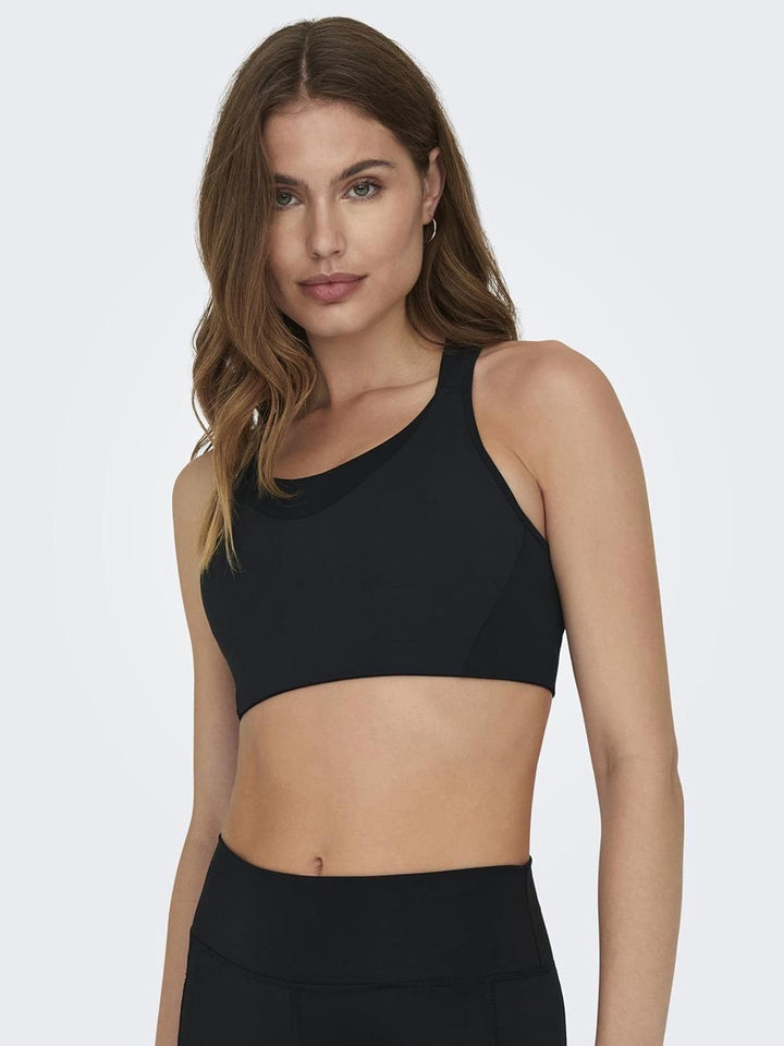 ONLY Damen Onpopal Bra Noos Sport-BH XS Schwarz, XS Schwarz