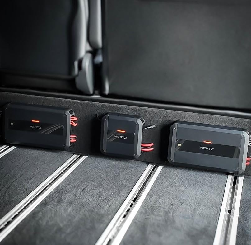 Hertz DP 1.500 – Monoblock Class-D Verstärker 590W RMS an 2Ω, ADC-Technologie, Universelle Kompatibi