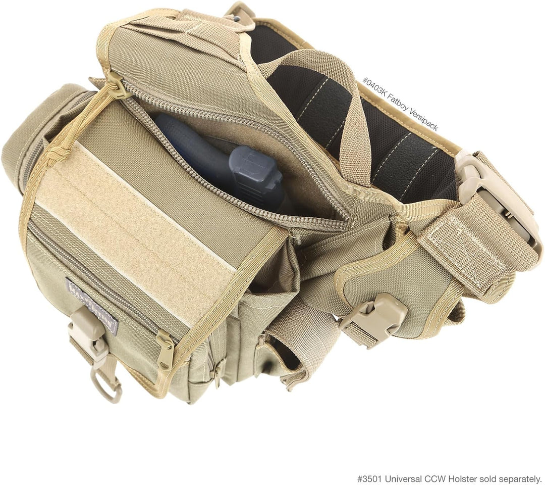 Maxpedition Versipack Fatboy, 4.0 liters Khaki, Khaki