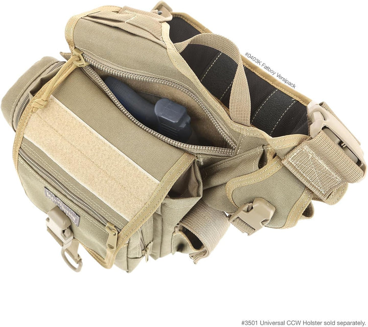Maxpedition Versipack Fatboy, 4.0 liters Khaki, Khaki