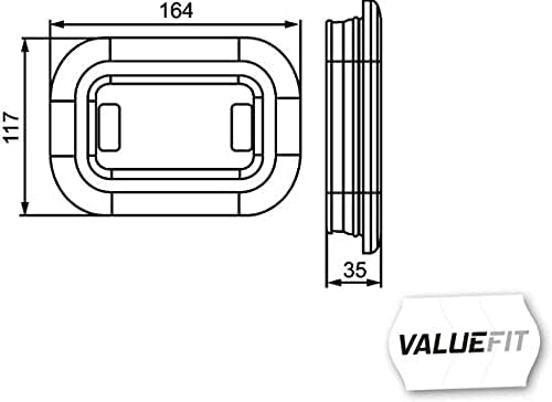 HELLA - Blinkleuchte - Valuefit - LED - 12/24V - Einbau - Stecker: offene Kabelenden - Menge: 1 - 2B