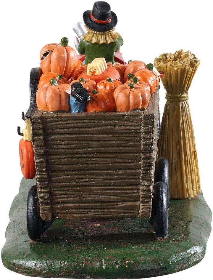 LEMAX - Pumpkin Haul Countdown 93414 Halloween Spookytown Traktor