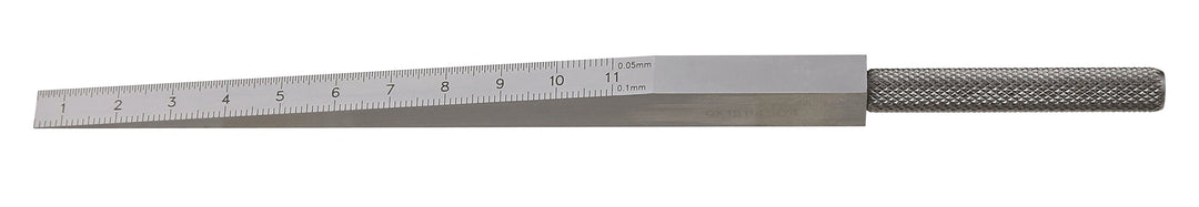 CNC QUALITÄT Messkeil Messbereich 0,5-11 mm - Werkzeugstahl