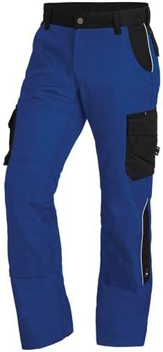 FHB Premium Bundhose Twill 300, 1 Stück, 56, royalblau / schwarz, 35-130430-3620-56, 56