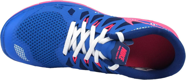 Nike Free 5.0 Mädchen Laufschuhe 38.5 EU Blau Hypr Cblt Hypr Pnk Dp Ryl Bl W 400, 38.5 EU Blau Hypr