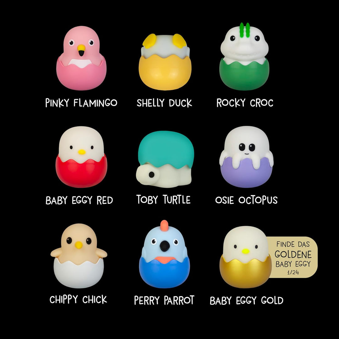 MegaLight Blind Box Mini Nachtlichter für Kinder 5er Pack | Mystery Box | Pinky Flamingo + 4 aus 9 p