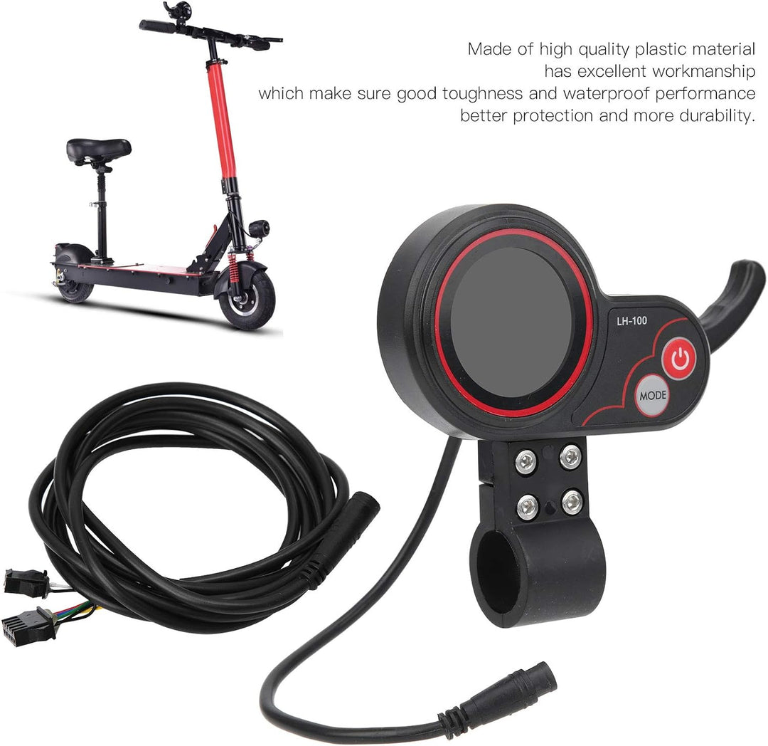 01 Scooter-Anzeigefeld, Haltbarkeit Daumengas mit Display, Heimgebrauch für Elektroroller E-Mountain