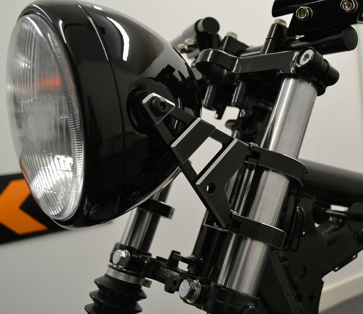 Alchemy Parts Scheinwerfer-Halter 54-55mm mit Gabel Klemmen für Motorrad - CNC Legierung - Hochwerti