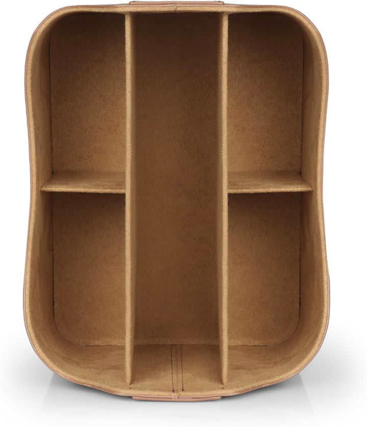 Londo Fernbedienungshalter mit 5 Fächern–zur Aufbewahrung von DVD-,Blu-Ray-,TV- Roku-oder Apple TV-F