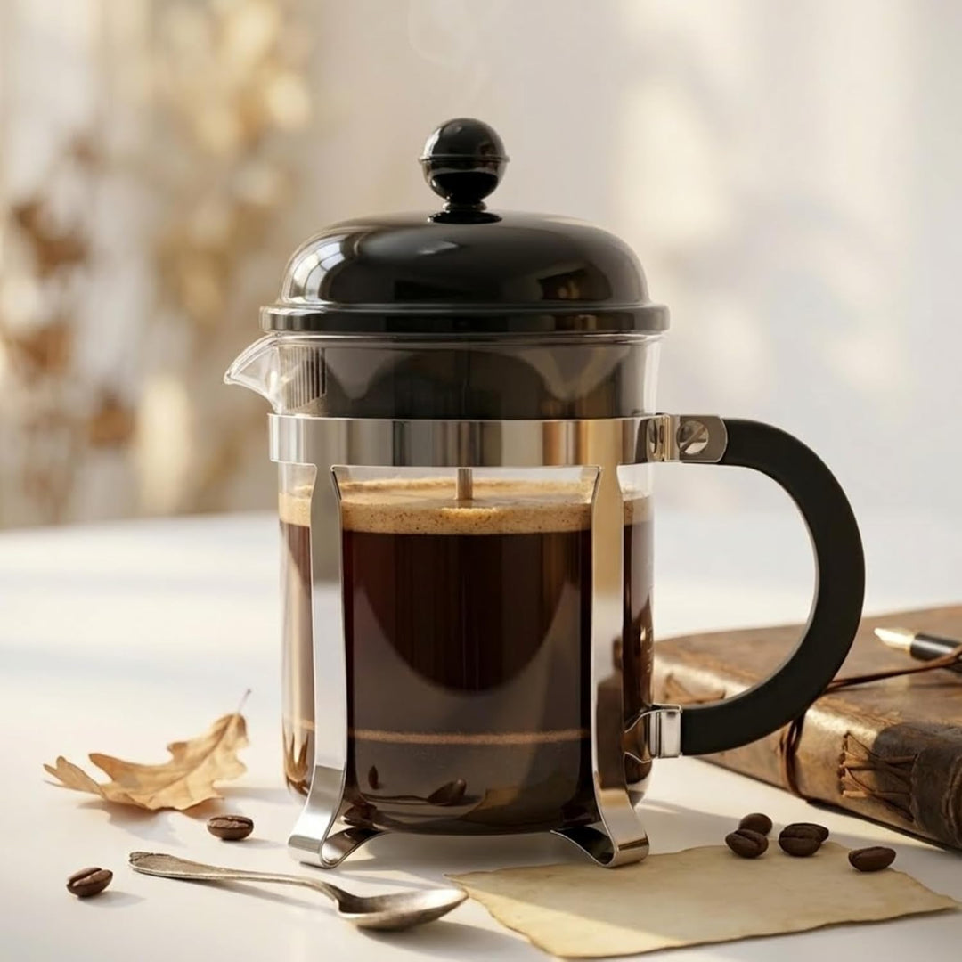 Bodum French Press Kaffeebereiter 0,5 L (4 Tassen) – Modell 1914-01-1 – Klassischer Kaffeezubereiter