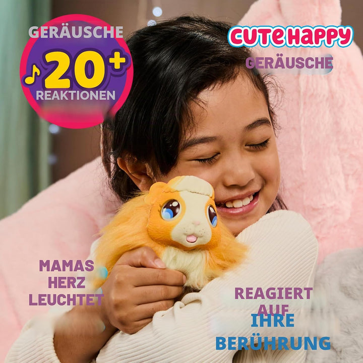 Little Live Pets – Mama Surprise | Interaktives Mama-Meerschweinchen mit Stall und 3 Überraschungsba