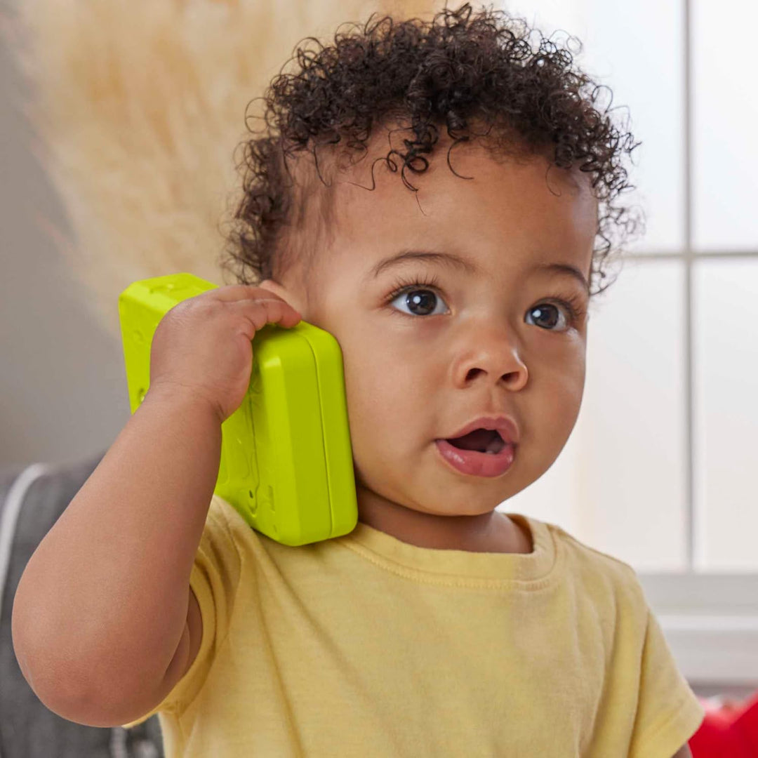 Fisher-Price Lernspass 2-in-1 Smartphone - Spielzeugtelefon mit Lichtern und 75+ Liedern, Version: C