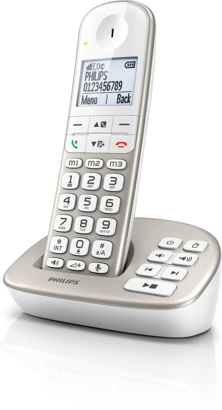 Philips XL4951S/38 DECT Schnurlostelefon - Weiẞ BXL4951S/38, BXL4951S/38
