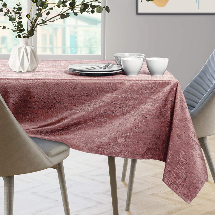 AmeliaHome Tischläufer Set 35x250 cm und 115x250 cm Lotuseffekt Wasserabweisend Schlangenhautmuster