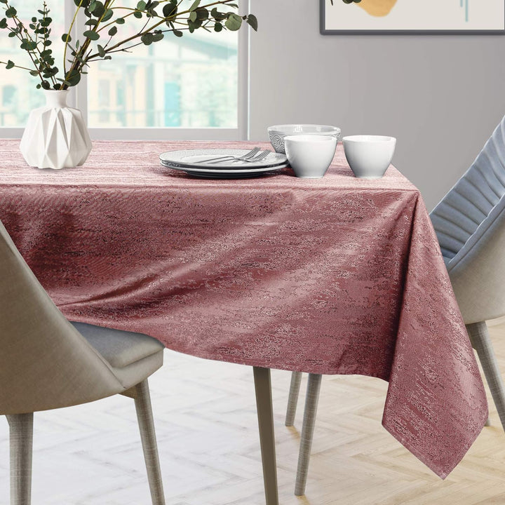 AmeliaHome Tischläufer Set 35x200 cm und 115x200 cm Lotuseffekt Wasserabweisend Schlangenhautmuster