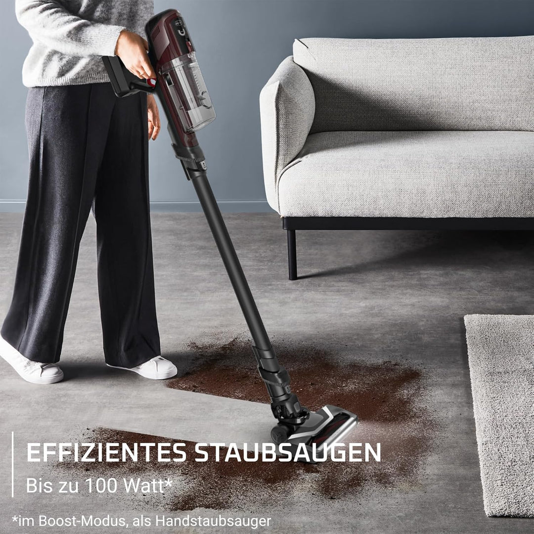 Rowenta X-Pert 6.80 kabelloser Akku-Stabstaubsauger, leistungsstarke 100 AW | Lange Laufzeit bis zu