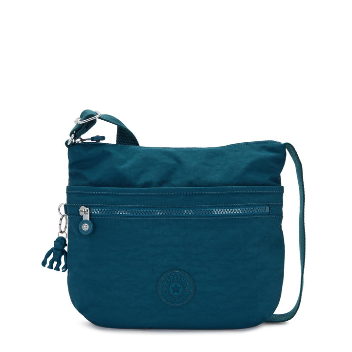 Kipling Unisex ARTO Medium Crossbody, Cosmic Emerald, Cosmic Emerald