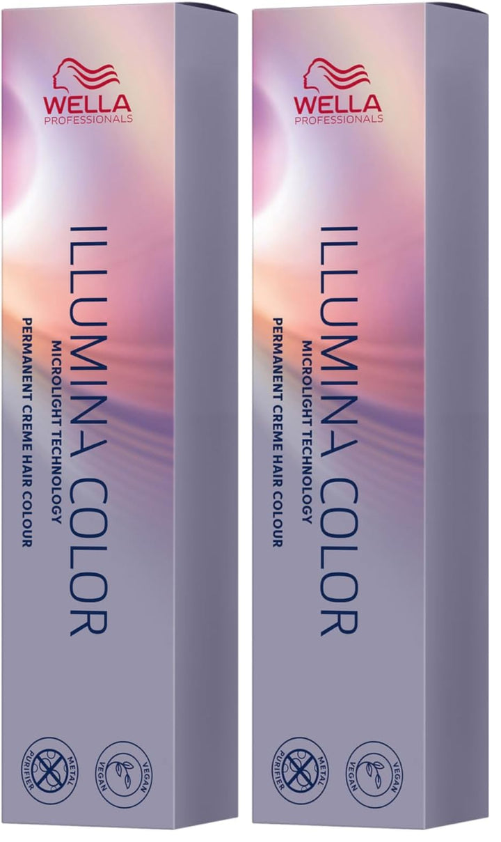 Wella Professionals Illumina Color – Permanente, vegane Premium-Haarfarbe - natürliche Farbergebniss