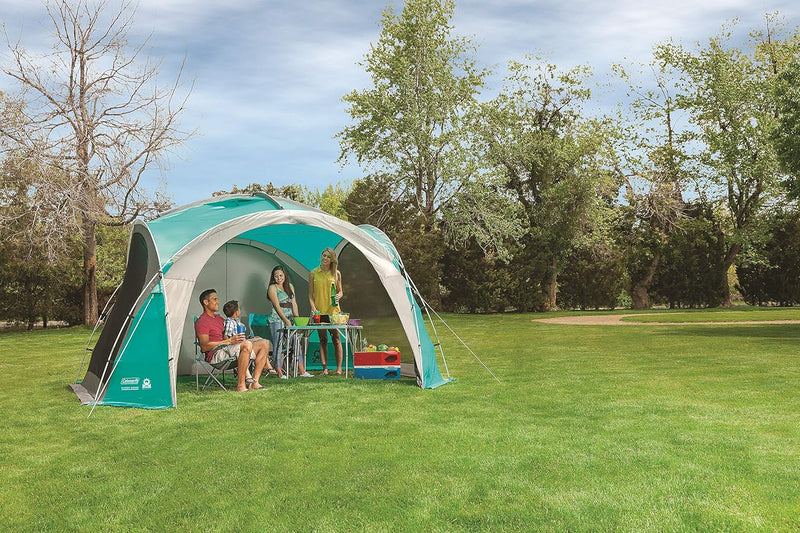 Coleman Event Dome Pavillon, stabiles Partyzelt mit Stahlgestänge, Gazebo, Eventzelt, Sonnenschutz S