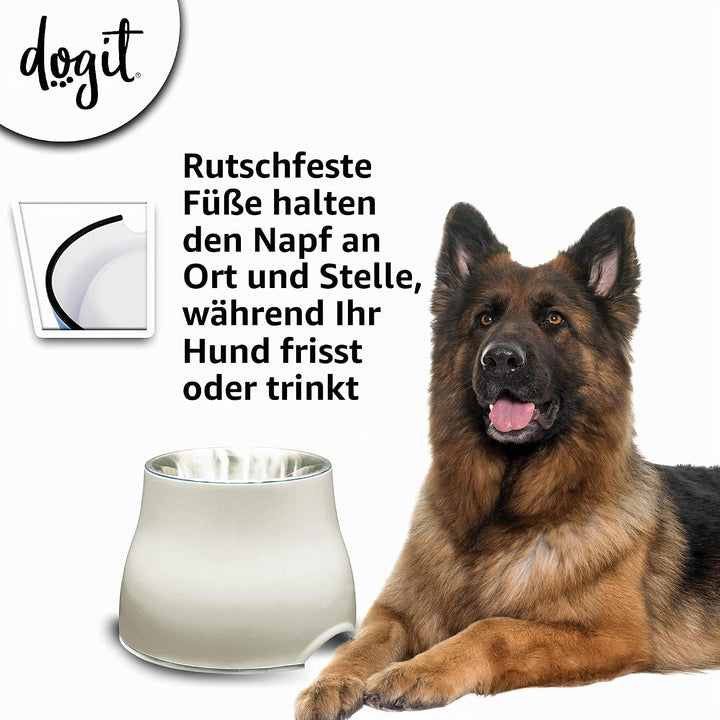Hagen dogit Erhöhter Napf, 2-in-1 weiss, wei&amp;