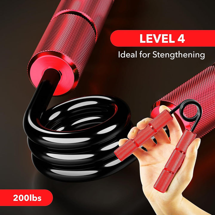 RPM Power PowerGripper Metall Handmuskeltrainer - (50lbs - 400lbs) für das Training von Griffen, Han