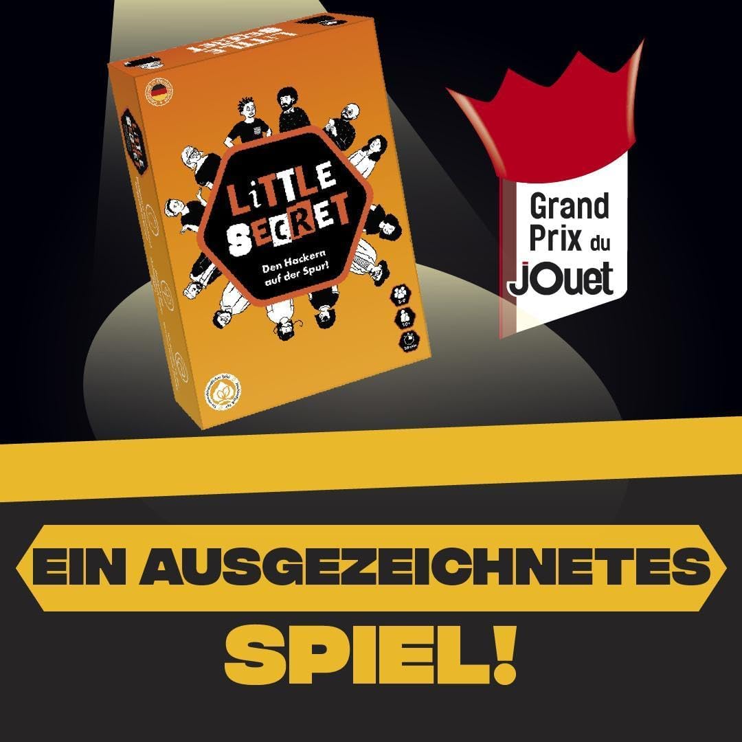 Little Secret - Den Hackern auf der Spur! Bluff, Kreativität, Wortassoziationen und Verdächtigungen!