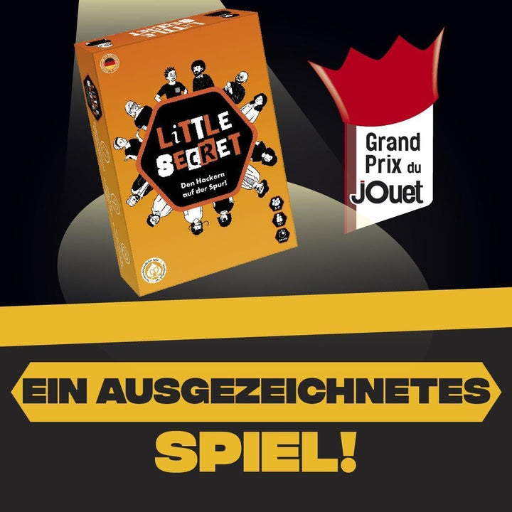Little Secret - Den Hackern auf der Spur! Bluff, Kreativität, Wortassoziationen und Verdächtigungen!