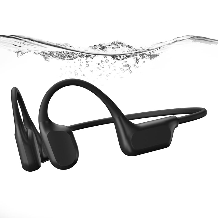 Kopfhörer Schwimmen IP68 Wasserdicht, 16GB MP3 Knochenschall Kopfhörer, Bluetooth 6.0, 8H Akku, Ergo