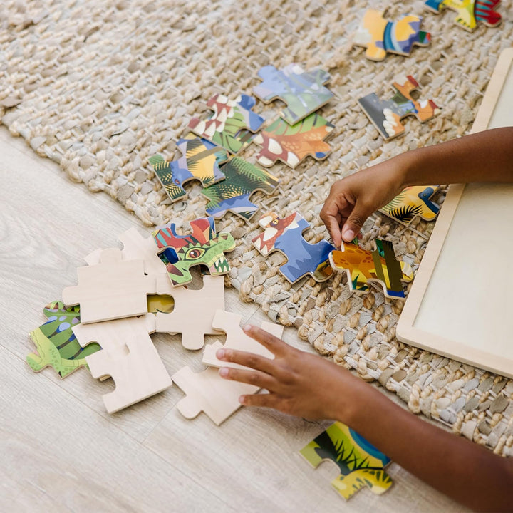 Dinosaur Jigsaw (24pc): Puzzles (Wooden) - Jigsaw Puzzles