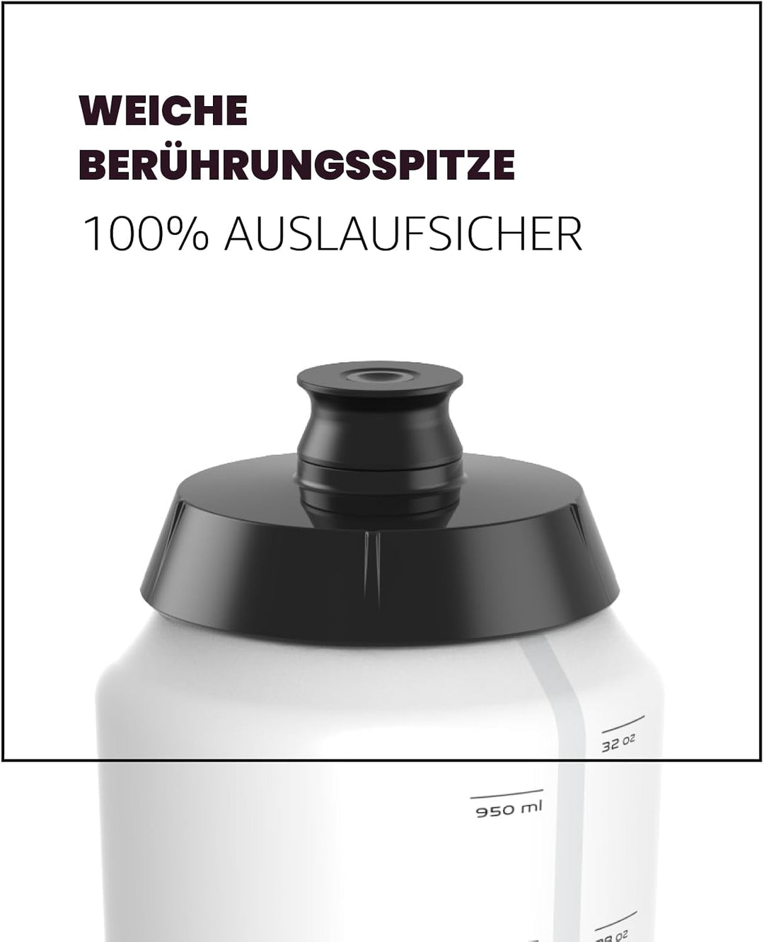 POLISPORT 8646300007 - R Collection Fahrradflasche Modell R750 mit einem Fassungsvermögen von 750 ml