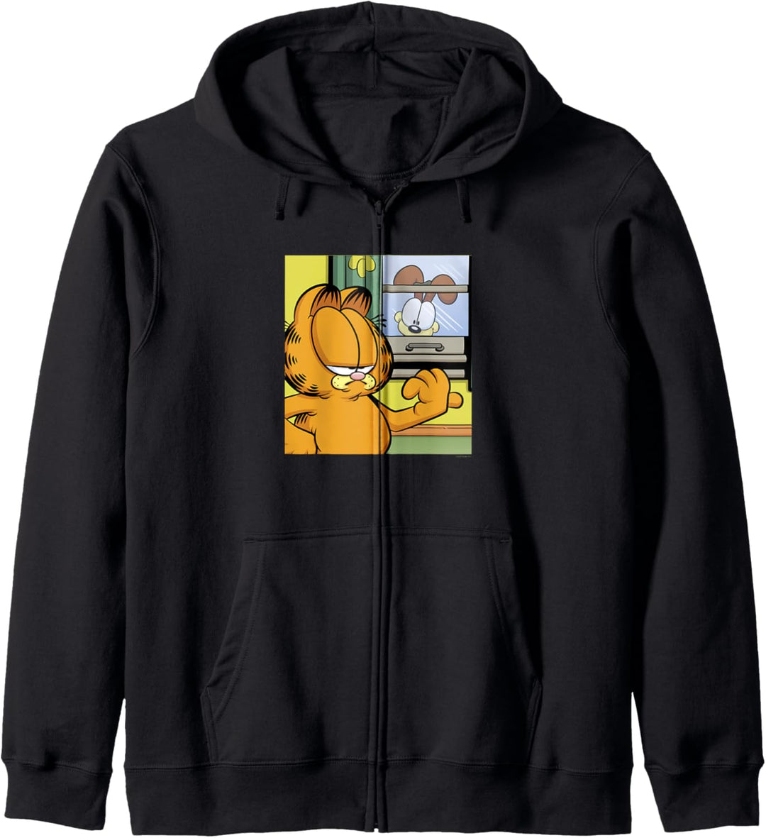 Garfield Odie Garfield Window Talk Kapuzenjacke