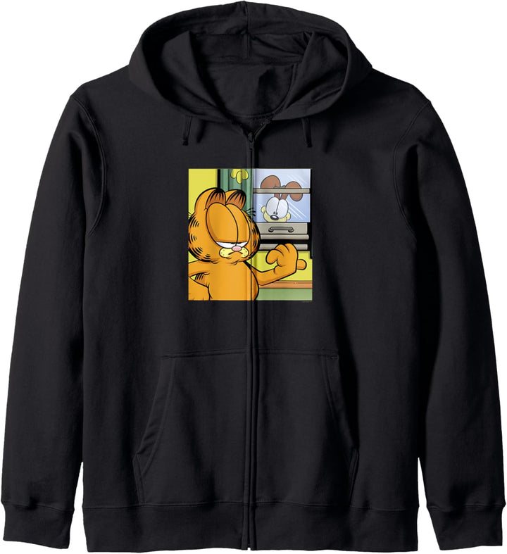 Garfield Odie Garfield Window Talk Kapuzenjacke