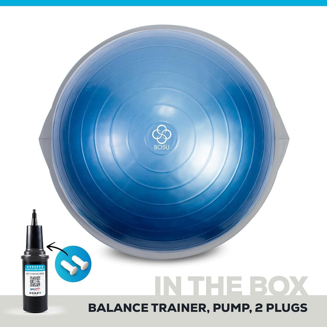 BOSU Pro Multifunktionaler Trainingsball für Zuhause, Fitnessstudio, Ganzkörper-Balance, Krafttraine