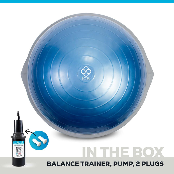 BOSU Pro Multifunktionaler Trainingsball für Zuhause, Fitnessstudio, Ganzkörper-Balance, Krafttraine